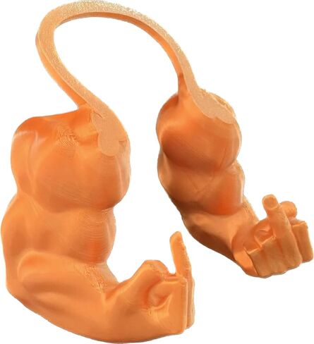 Cat Muscle Arms 3D Printed Cat's Neck Muscle Fist Middle Finger Up F88k Cosplay for Dogs Cat Birthday Party Halloween Photo Shoot (White Finger) in Saudi Arabia