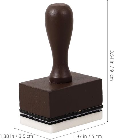 JOINPAYA Rubber Stamps Handle Retro Stamps for Journals Invitations and Envelopes Includes Flathead Sponges for Easy Use in Saudi Arabia
