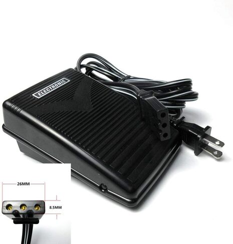 evernice 110-120 Volt Foot Control & Cord 319003-003, 369263003, 60652 for Bernina Singer Pfaff in Saudi Arabia