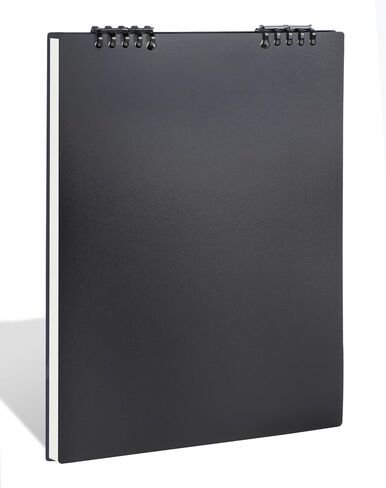 Lionsoul Top Bound Bound Procons - 160 صفحة ، وحكم 8 مم ، وحجم A4 مجلة كتابة كبيرة مع غلاف بلاستيكي مقاوم للماء ، ومتعدد الاستخدامات للمدرسة واللوازم المكتبية (الأزرق الداكن) in Kuwait