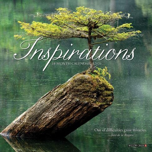Inspirations 2026 7" x 7" Mini Wall Calendar in Saudi Arabia
