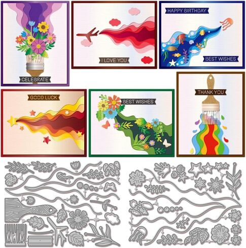 Globleland Tunnel View قطع يموت من أجل DIY Scrapbooking Painting Cut Dies Ocean Ocean Fish Die Cuts for Card in Saudi Arabia