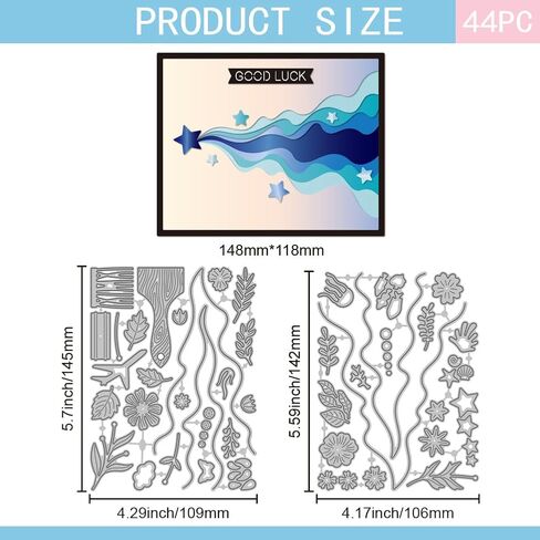 Globleland Tunnel View قطع يموت من أجل DIY Scrapbooking Painting Cut Dies Ocean Ocean Fish Die Cuts for Card in Saudi Arabia