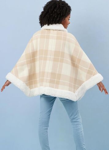 Simplicity SS3043K5 Girls' Unlined Ponchos Sewing Pattern Packet, Design Code S3043, Sizes 7-8-10-12-14, Multicolor in Saudi Arabia