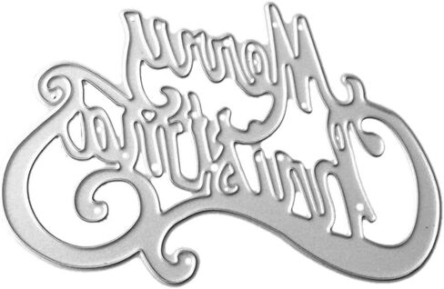 Silver Merry Christmas Metals Diays stencil DIY Scrapbooking Accousing Paper Paper Gift Die Cuts for Card in Saudi Arabia