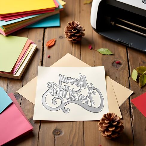 Silver Merry Christmas Metals Diays stencil DIY Scrapbooking Accousing Paper Paper Gift Die Cuts for Card in Saudi Arabia