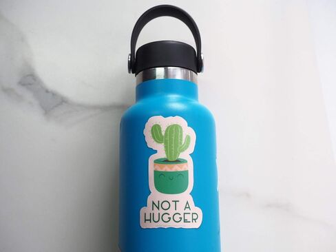 ليس ملصقًا لخطبة الصبار ، وملصق نبات مضاد للمجتمع لزجاجة ماء Hydroflask ، وفن كمبيوتر محمول عذب مضحك ، هدية البستنة الداخلية المنزلية in Saudi Arabia