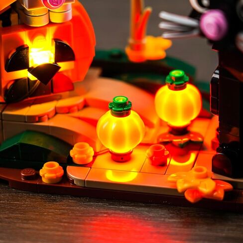 BrickBling LED Light Compatible with Lego Halloween Cat & Mouse 40570 Building Kit,Halloween Décor Lights Compatible with Lego 40570, Creative Lighting Kit-Not Included The Model in Saudi Arabia