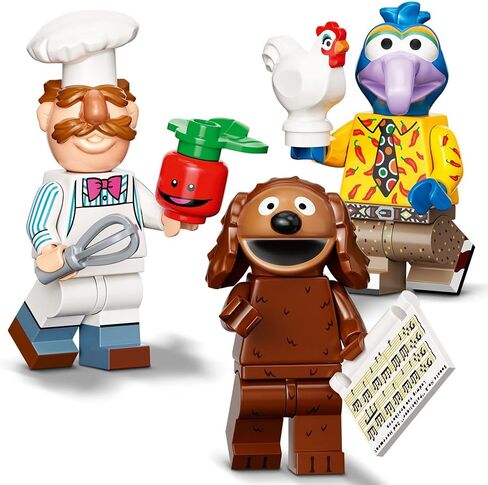 Lego Minifigurs the Muppets Limited Edition Toldible 71035 Toys للعب الأدوار أو مجموعة التمييز ؛ إضافة إبداعية لأي مجموعة للأطفال الذين تتراوح أعمارهم بين 5 سنوات وما فوق (حزمة 6) in Saudi Arabia