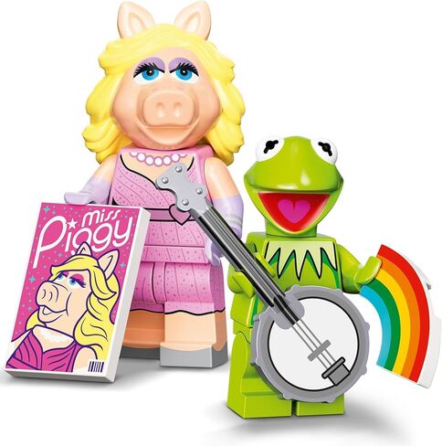 Lego Minifigurs the Muppets Limited Edition Toldible 71035 Toys للعب الأدوار أو مجموعة التمييز ؛ إضافة إبداعية لأي مجموعة للأطفال الذين تتراوح أعمارهم بين 5 سنوات وما فوق (حزمة 6) in Saudi Arabia
