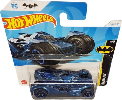 Hot Wheels - Arkham Knight Batmobile - Batman 4/5 - HTD85 - Short Card - DC - Dark Blue Metallic - Mattel 2024-1:64 in Saudi Arabia