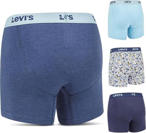 Levi's Mens Boxer Briefs Breathable Stretch Underwear 4 Pack in Saudi Arabia