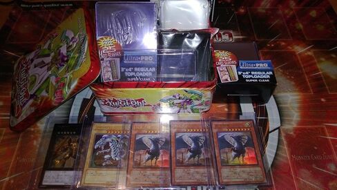 Lot of 100 Mint YuGiOh! SUPER Mega Cards Plus 4 Rares PLUS Holo Super/Ultra Rare Inserted! in Saudi Arabia