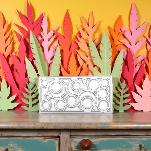 يموت القطع المعدنية في إطار دائرة جوفاء ، لألبوم صور DIY ، ألبوم زخرفي ، يموت ورق النقش لصنع البطاقات. in Saudi Arabia