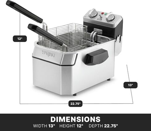 Waring Deep Fryer with 10 lb Capacity in Kuwait