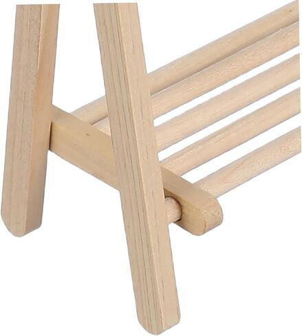 Doll Mini Hanger Dress Up Rack for Room Miniature Ministable Clothing Rack Decor in Saudi Arabia