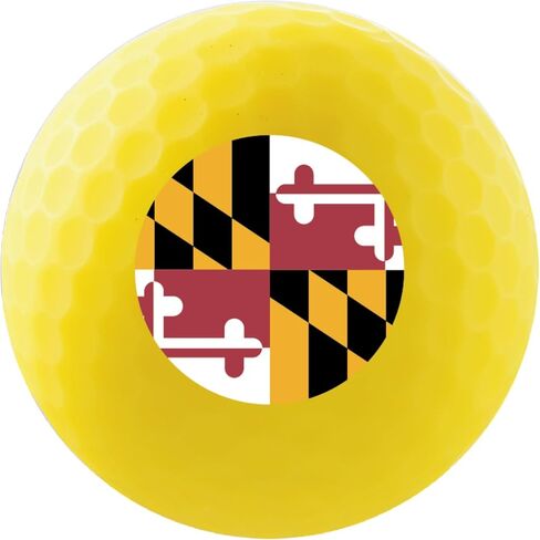 حزم هدايا Volvik Vivid Golf Balls State Edition | كرات الغولف في ولاية كولورادو | مسافة نهائية بملمس ناعم | رؤية عالية وديناميكية هوائية | 4 كرات مع قلم تحديد كروي ومشبك قبعة مغناطيسي 2.0 in Kuwait