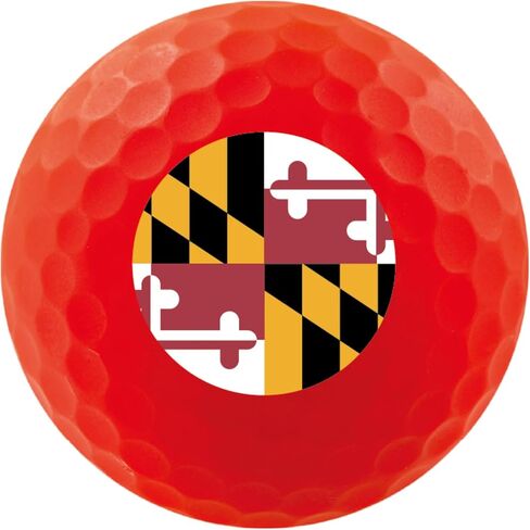 حزم هدايا Volvik Vivid Golf Balls State Edition | كرات الغولف في ولاية كولورادو | مسافة نهائية بملمس ناعم | رؤية عالية وديناميكية هوائية | 4 كرات مع قلم تحديد كروي ومشبك قبعة مغناطيسي 2.0 in Kuwait