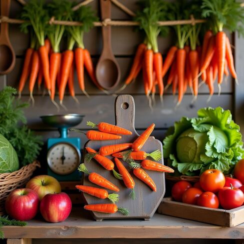 30 PCS Miniature Miniature Simulation Orange Mini Vegetable Resin Carrot Models Foods Motical Foods for Dollhouse Kitchen Decoration Easter Party Supplies Dollhouse Accessories in Saudi Arabia