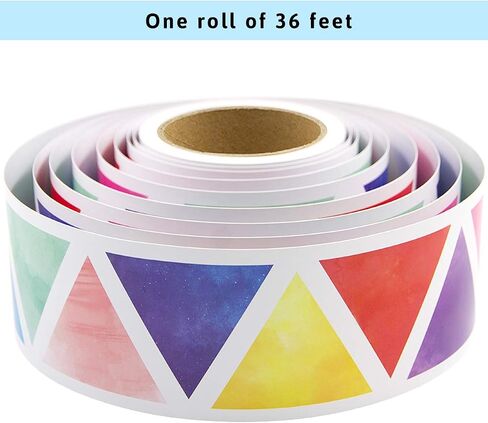 Fancy Land Watercolor Bulletin Board Borders for Classroom Decor Colorful Straight Trim Border for Art Class Chalkboard Decoration Back to School Supplies 36ft in Saudi Arabia