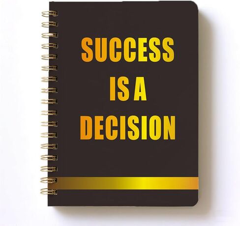 heshengzaixian Inspirational Quotes Spiral Notebook Journal, Softcover with Removable Dividers Wire Bound 160 Pages/80 Sheets Each, A5(8.5 "x 5.7") for Students Office Business Diary Book in Saudi Arabia