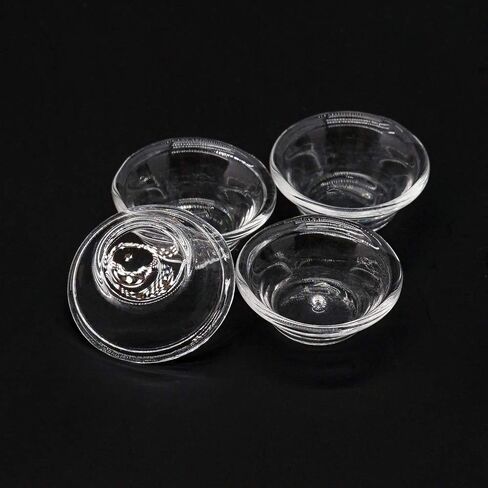 Odoria 1/12 Miniature Glass Bowls 4Pcs Dollhouse Decoration Accessories in Saudi Arabia