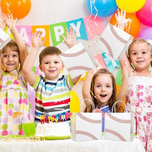 16 Pieces Soccer Clear Gift Bags Soccer Transparent Treat Goodie Bags Sport Clear PVC Snack Bags with Handles for Sports Team Birthday Holiday Party Decorations Supplies (Soccer) in Kuwait