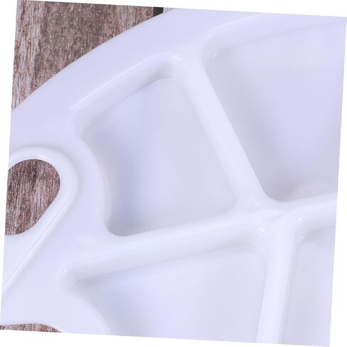 Angoily Paint Tray with Thumb Hole Multi Functional Palette for Gouache Watercolor Painting for Artists Lightweight Design for Easy Handling in Saudi Arabia