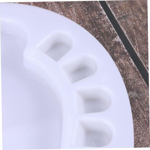 Angoily Paint Tray with Thumb Hole Multi Functional Palette for Gouache Watercolor Painting for Artists Lightweight Design for Easy Handling in Saudi Arabia
