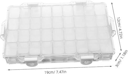 Gatuida 36-Compartment Plate Balette Paint Paint Case Lid for Attists مناسبة للسفر والرسم في الهواء الطلق in Saudi Arabia