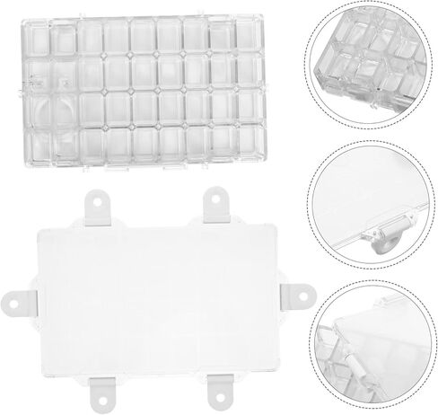 Gatuida 36-Compartment Plate Balette Paint Paint Case Lid for Attists مناسبة للسفر والرسم في الهواء الطلق in Saudi Arabia