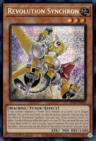 Revolution Synchron - MP24-EN090 - Prismatic Secret Rare - 1st Edition in Saudi Arabia