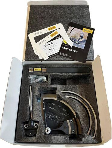 Ltd Bowlsaver Original Complete System with Two Blades for Coring Bowl Blanks 3" to 12" on Woodturning Lathe BSVR in Saudi Arabia