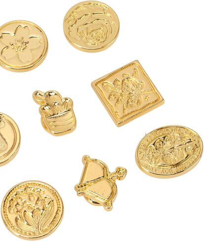 استبدال رأس Stamp Bordstract Wax ، 24 PCS Retro Antique Oras Wax Stamps Head مع صندوق تخزين وحقيبة لختم بطاقات الأظرف الزفاف in Kuwait
