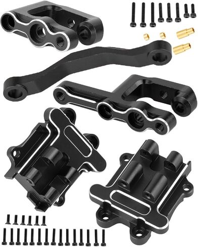ترقيات الأجزاء لـ 1/18 Granite Grom 4x4 RTR 1/14 Typhon Grom 4x4 RTR ، 1/16 Mojave Grom 4x4 RTR ، RC Aluminium Bellcranks Savo Saver & Transmission. in Saudi Arabia