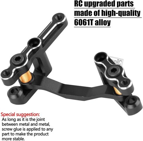 ترقيات الأجزاء لـ 1/18 Granite Grom 4x4 RTR 1/14 Typhon Grom 4x4 RTR ، 1/16 Mojave Grom 4x4 RTR ، RC Aluminium Bellcranks Savo Saver & Transmission. in Saudi Arabia