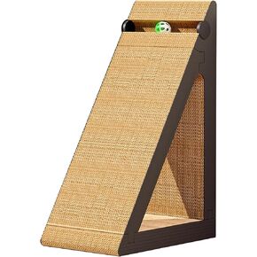 Cat Scratcher Board for Wall and Couch, 22.44 x 14.56 x 11.41 Inch Corrugated Paper, Vertical Cat Scratching Post, Durable Scratch Pad for Claw Sharpening, Non-Shedding for Indoor Cats in Kuwait