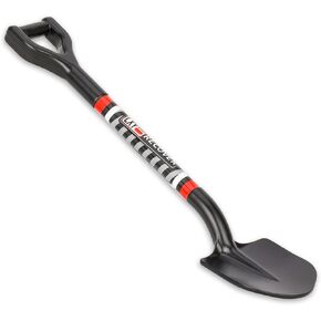 أدوات المجرفة المعدنية محاكاة الملحقات الزخرفية الزخارف المتوافقة مع Tamiya CC01 AXIAL SCX10 TRAXXAS RC4WD D90 D110 1/10 RC Crawler Truck Car (Black) in Kuwait