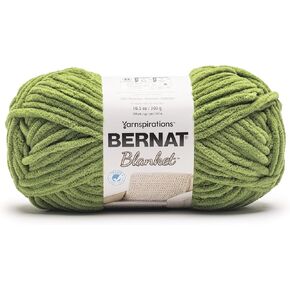 Bernat Blanket BB Fern Yarn - 2 Pack of 300g/10.5oz - 100% Polyester - #6 Super Bulky - 220 Yards - Knitting/Crochet in Saudi Arabia