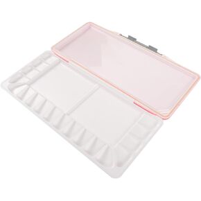 jojofuny Watercolor Pallet Watercolor Paint Palette Empty Pigment Mixing Box Painting Mixing Tray in Saudi Arabia