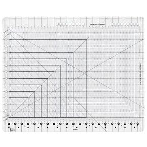 حاكم خياطة اللحف ، 17-3/4in × 22 بوصة ، حاكم وحاكم مترقص زرقاء ، قطع شريط الأقمشة غير القباية ، خياطة ، صياغة ، صياغة in Kuwait