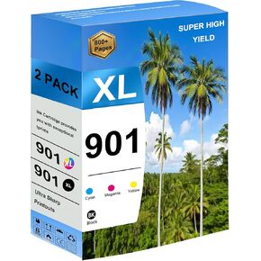 901XL 901 Ink Cartridges Replacement Compatible Black and Color 901XL 901 for HP OfficeJet Pro J4500 J4580 J4640 J4660 4500 Ink Cartridge Printer in Saudi Arabia