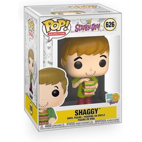Pop Animation: Scooby Doo - Shaggy with Sandwich Vinyl Figure Included with Box Protector Compatible for Funko in Kuwait