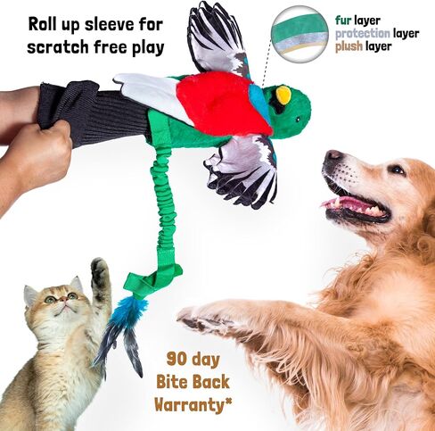Pupr Pals Cat & Dog Wrestling Toy Puppet مع حشوة صعبة للعب التفاعلي الآمن ، والحماية لإيقاف جرو هريرة العض. للتدريب والتمارين الرياضية بالملل in Kuwait