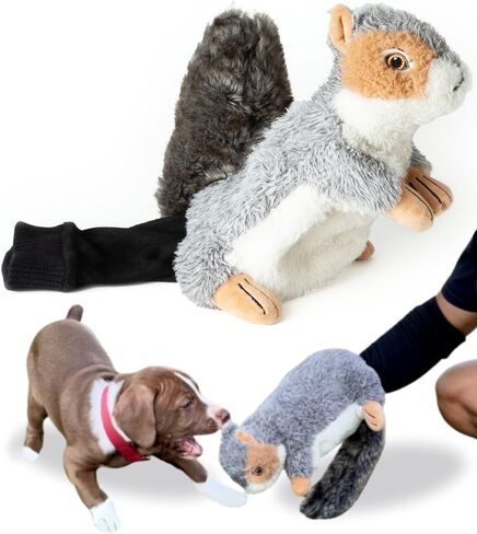 Pupr Pals Cat & Dog Wrestling Toy Puppet مع حشوة صعبة للعب التفاعلي الآمن ، والحماية لإيقاف جرو هريرة العض. للتدريب والتمارين الرياضية بالملل in Kuwait
