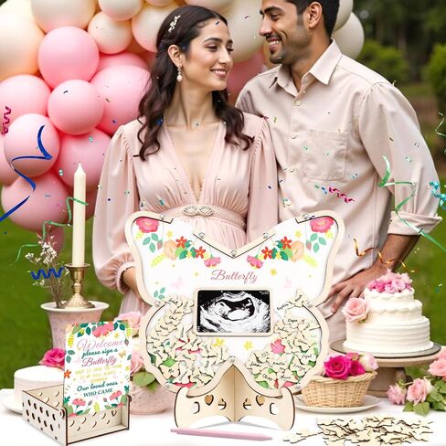 بدائل دفتر ضيوف ضيف استحمام الطفل - 63 PCS Berry Sweet Baby Shower Decoritation in Kuwait