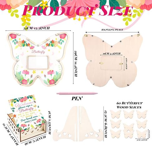 بدائل دفتر ضيوف ضيف استحمام الطفل - 63 PCS Berry Sweet Baby Shower Decoritation in Kuwait