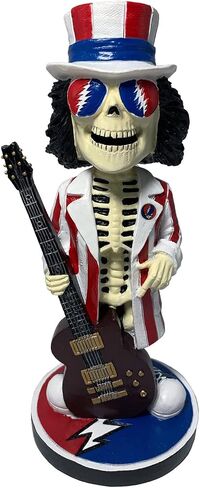 Uncle Sam Grateful Dead Uncle Sam with Guitar Bobblehead in Saudi Arabia