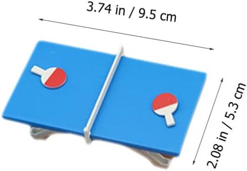 BESPORTBLE 1 Set of Mini Basketball Hoop for Dollhouse, Mini Basketball Hoop Plastic Miniature Sports Figurines Miniature Sports Equipment for Dollhouse in Saudi Arabia