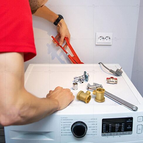 EVERFLOW WMT112S 1-1/2" BRASS WASHING MACHINE TEE WITH FIP TO SLIP JOINT CONNECTIONS in Saudi Arabia